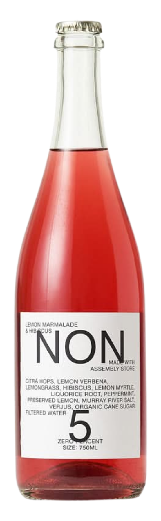 NON5 Lemon Marmalade & Hibiscus 병